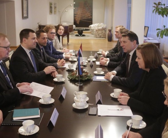 Latvia & Estonia discuss collaboration