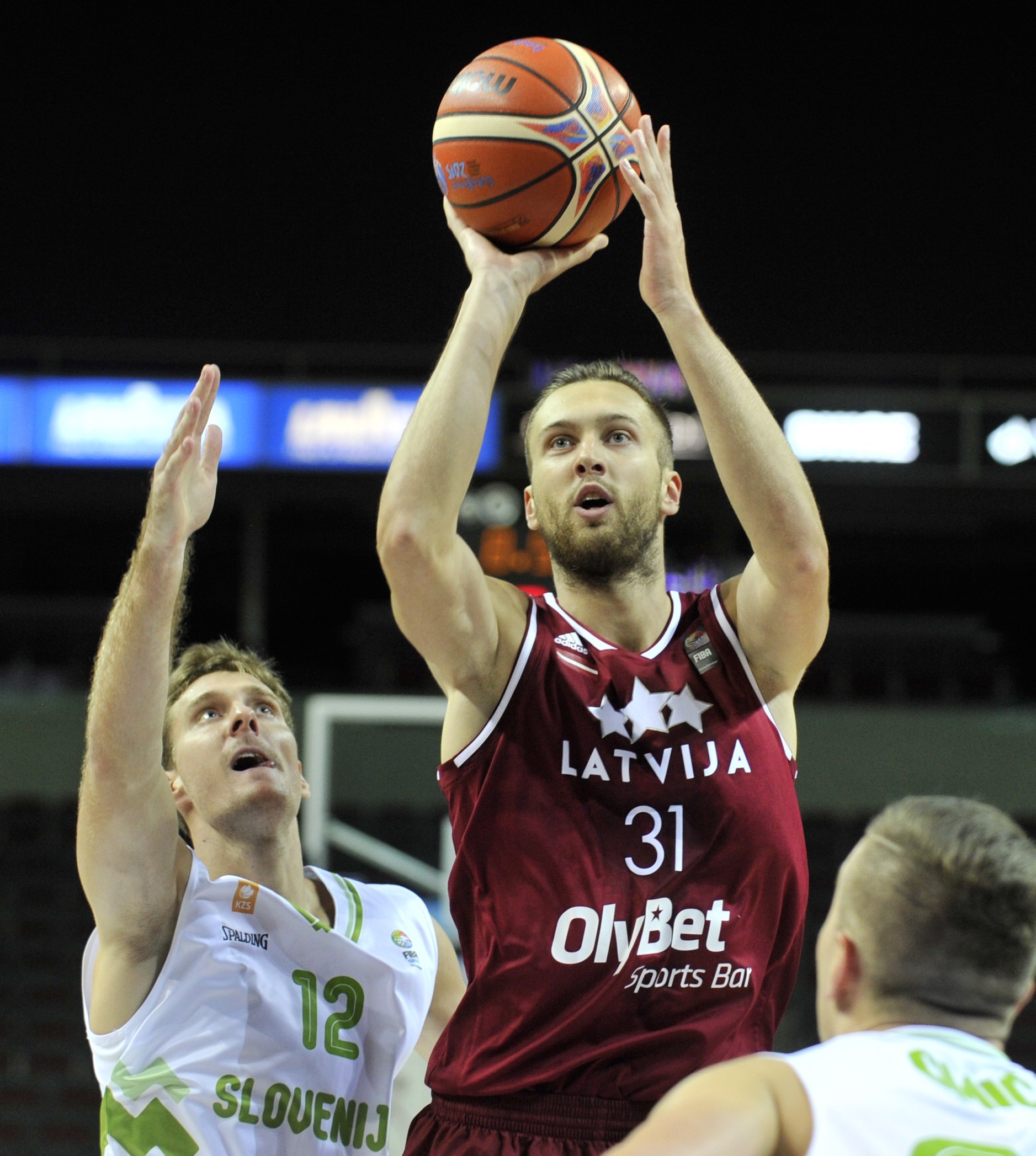 Latvian National Team starts EuroBasket exhibition game series with two