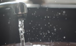 Municipal water purification in process, Chlorine odor present