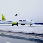 airBaltic CS300 landed