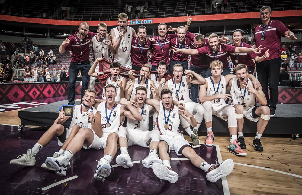 The Silver Boys! Latvian U18 Finishes 2nd in Europe