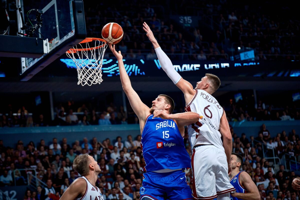 Jokic’s Career-High Lifts Serbia Past Latvia in Electric Riga Showdown
