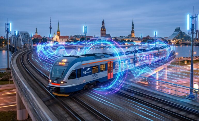 Latvia's Railway Goes Full Cyberpunk: LMT Drops Private 5G on the Tracks
