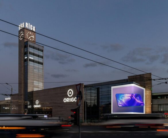 Riga Just Got the Baltics' Biggest 3D Screen — On Origo