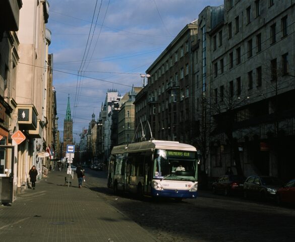 Riga Trolleybus 1 Off Since August, No Promise It Comes Back